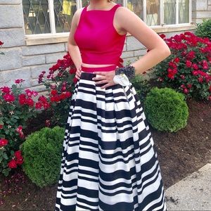 2-piece Prom dress